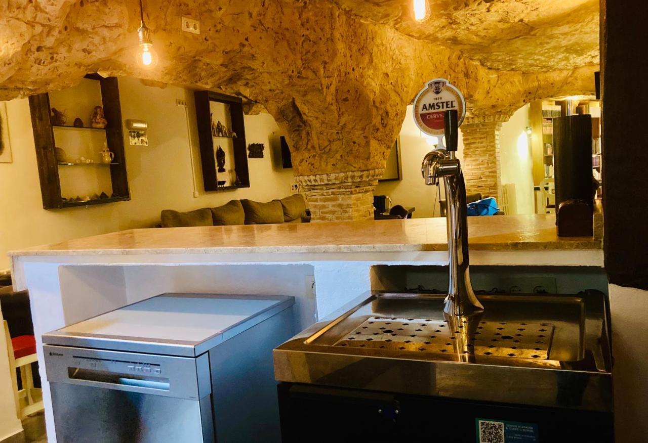 Casa Rural Cueva El Nido Casas de Fernando Alonso Exteriör bild