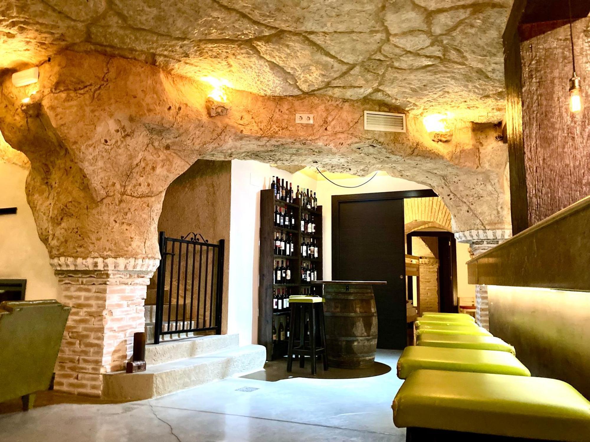 Casa Rural Cueva El Nido Casas de Fernando Alonso Exteriör bild