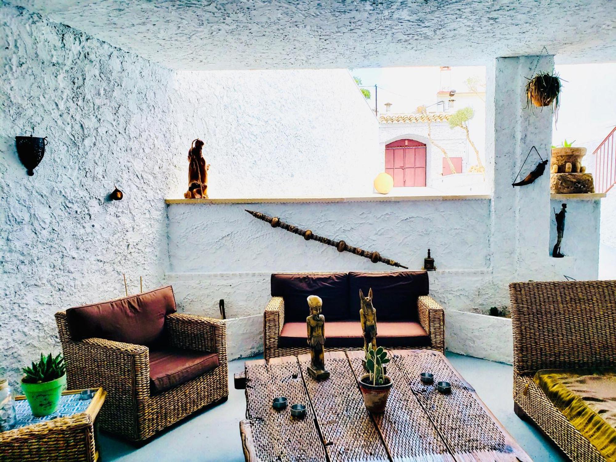 Casa Rural Cueva El Nido Casas de Fernando Alonso Exteriör bild