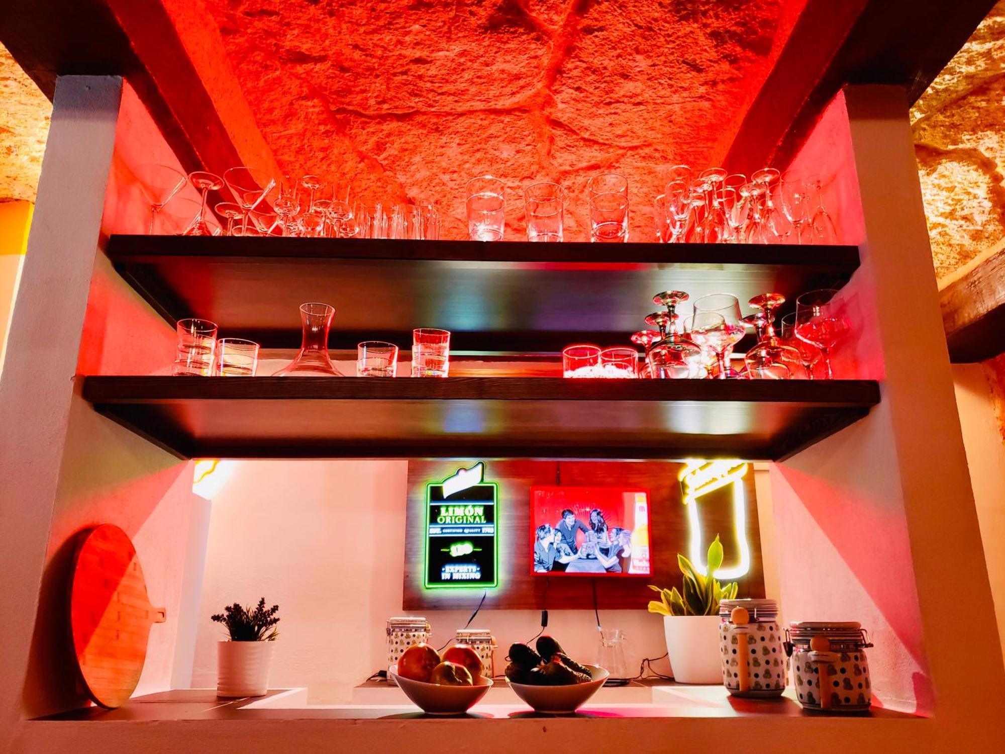 Casa Rural Cueva El Nido Casas de Fernando Alonso Exteriör bild