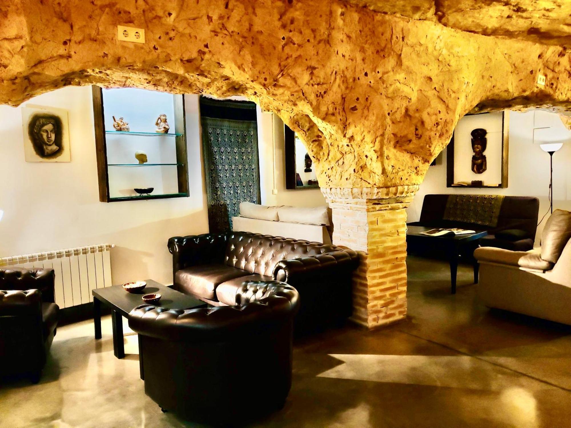 Casa Rural Cueva El Nido Casas de Fernando Alonso Exteriör bild